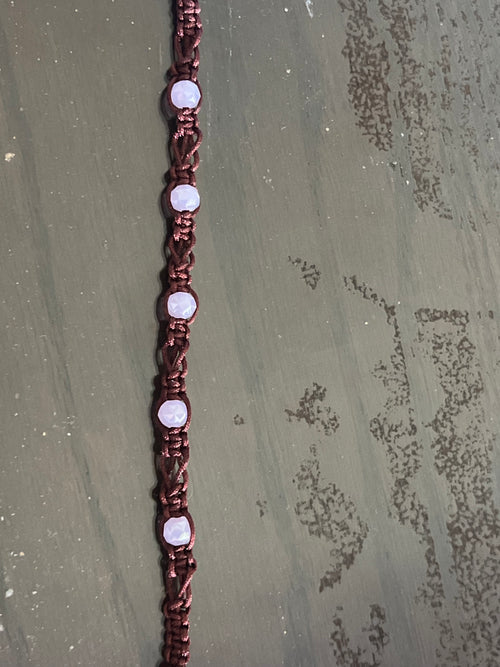 Brown and Pink Bracelet