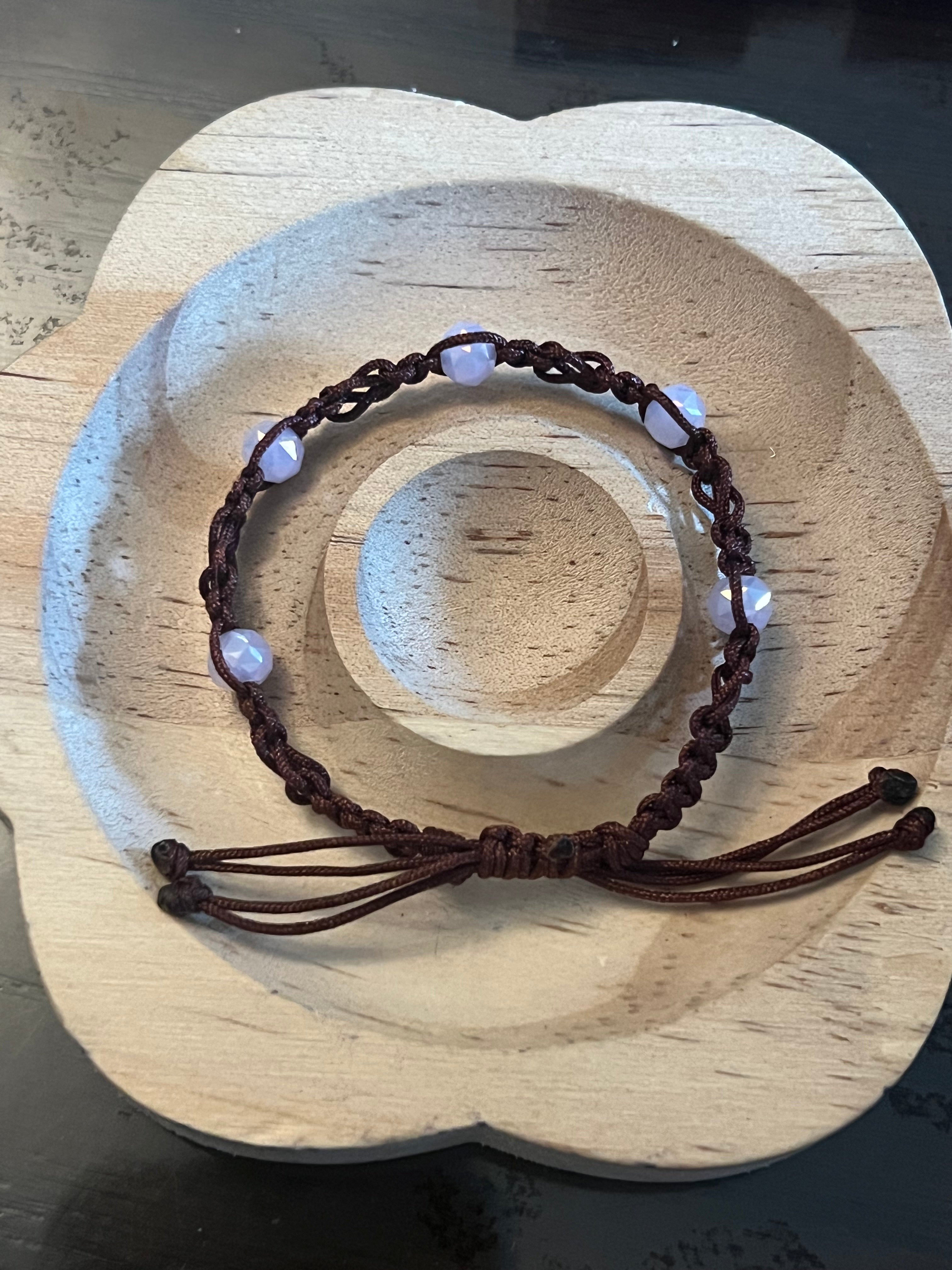 Brown and Pink Bracelet